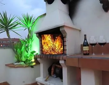 Atico Airport Barcelona, Terraza Y Barbacoa *