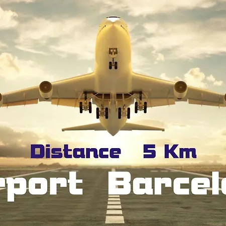 Apartament Atico Airport Barcelona, Terraza Y Barbacoa *